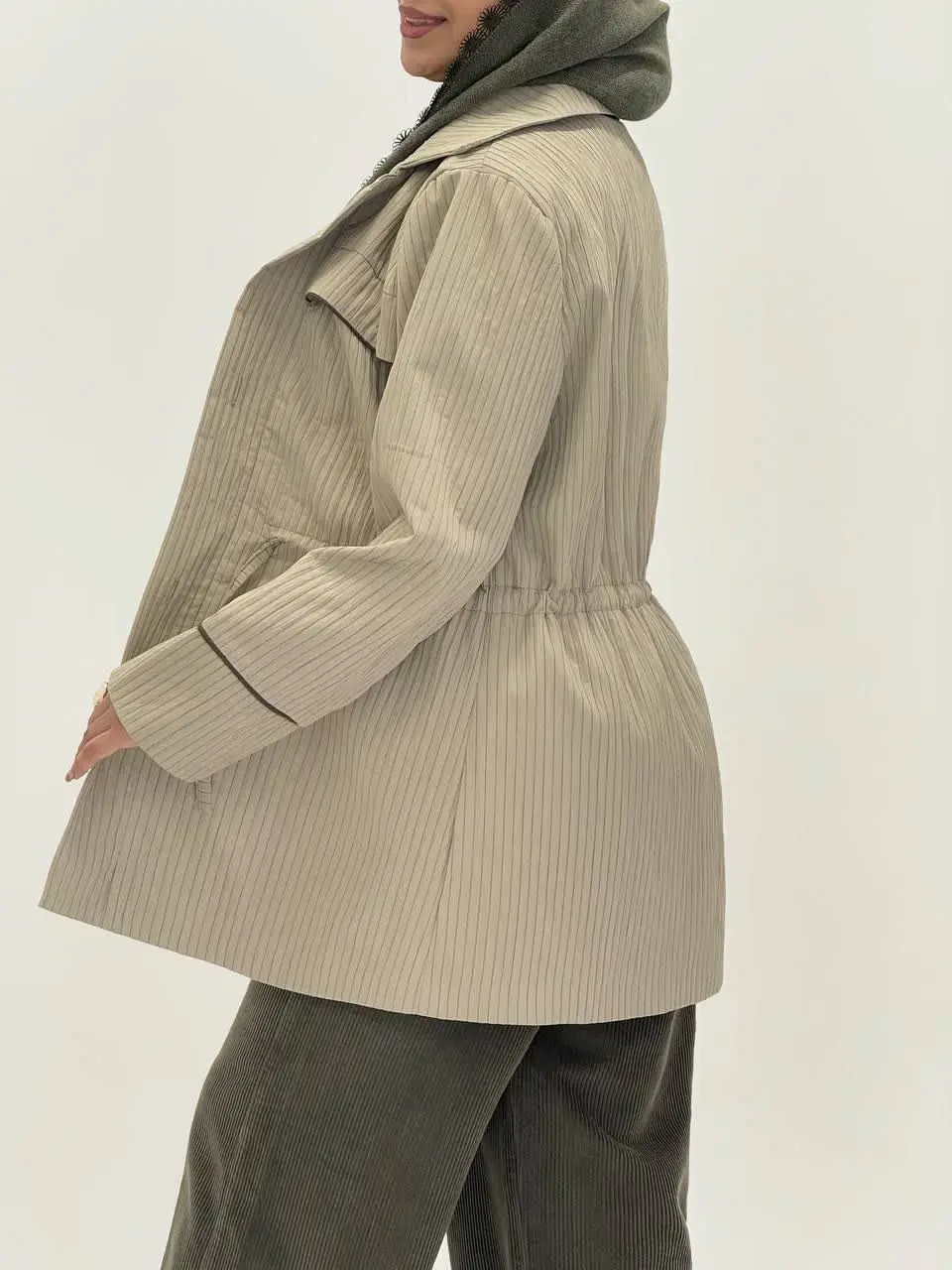 3590-بارونی آستردار راشا (ایراددار)