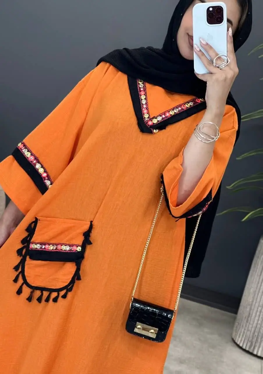 3516-کفتان بلند تک جیب