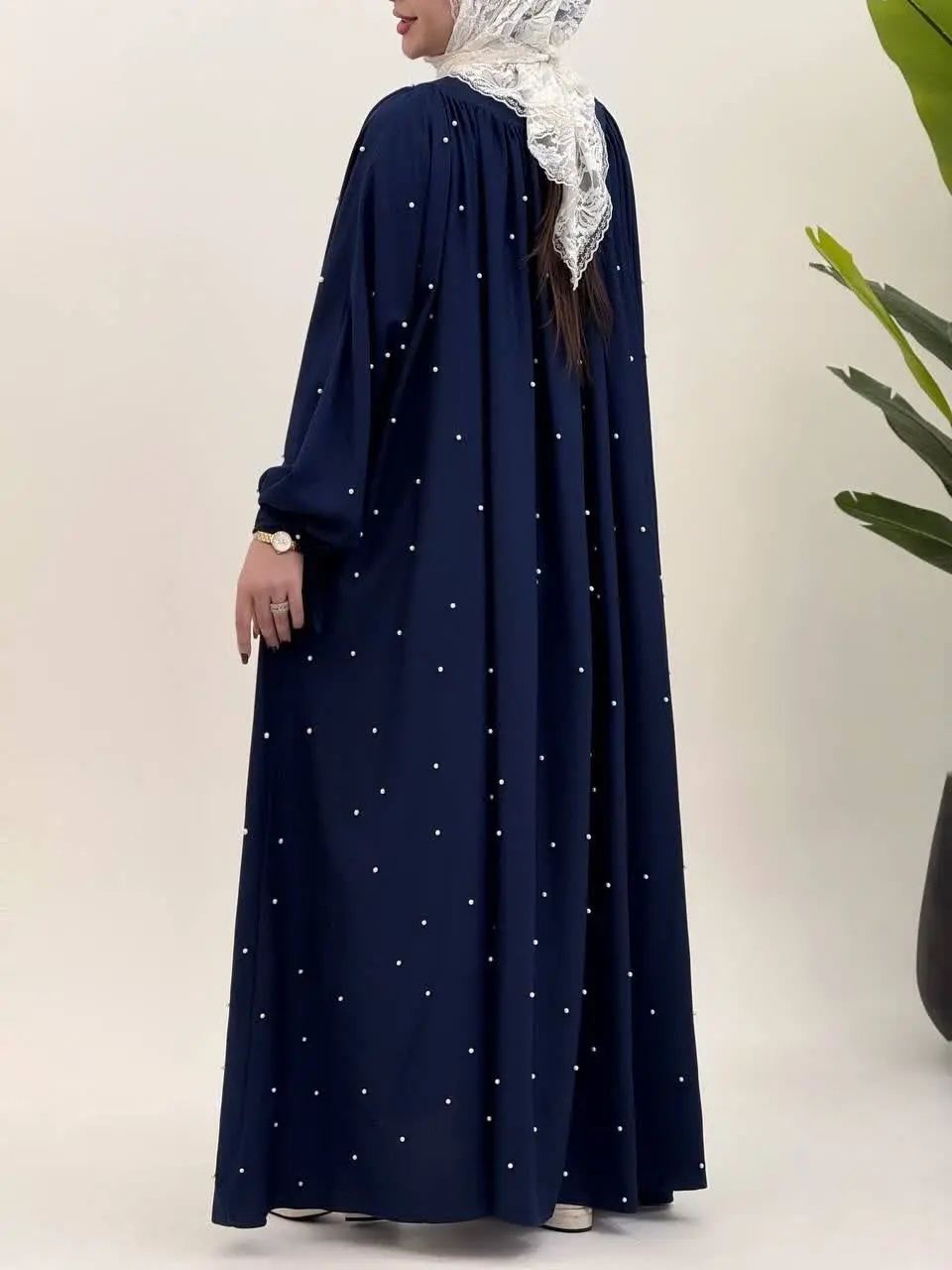 3520-عبایی مزونی ماهلین