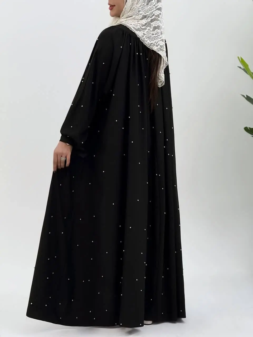 3520-عبایی مزونی ماهلین