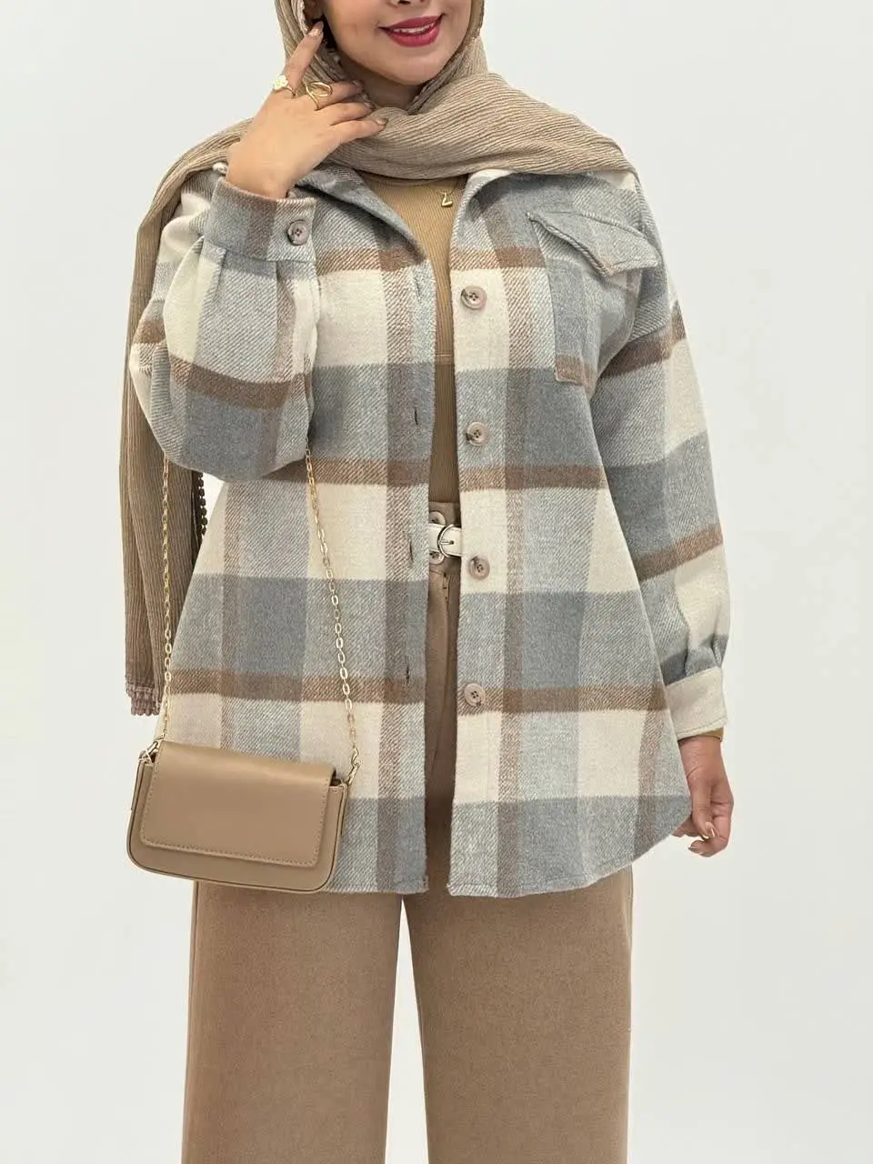 3562-شکت چهارخونه وانیل