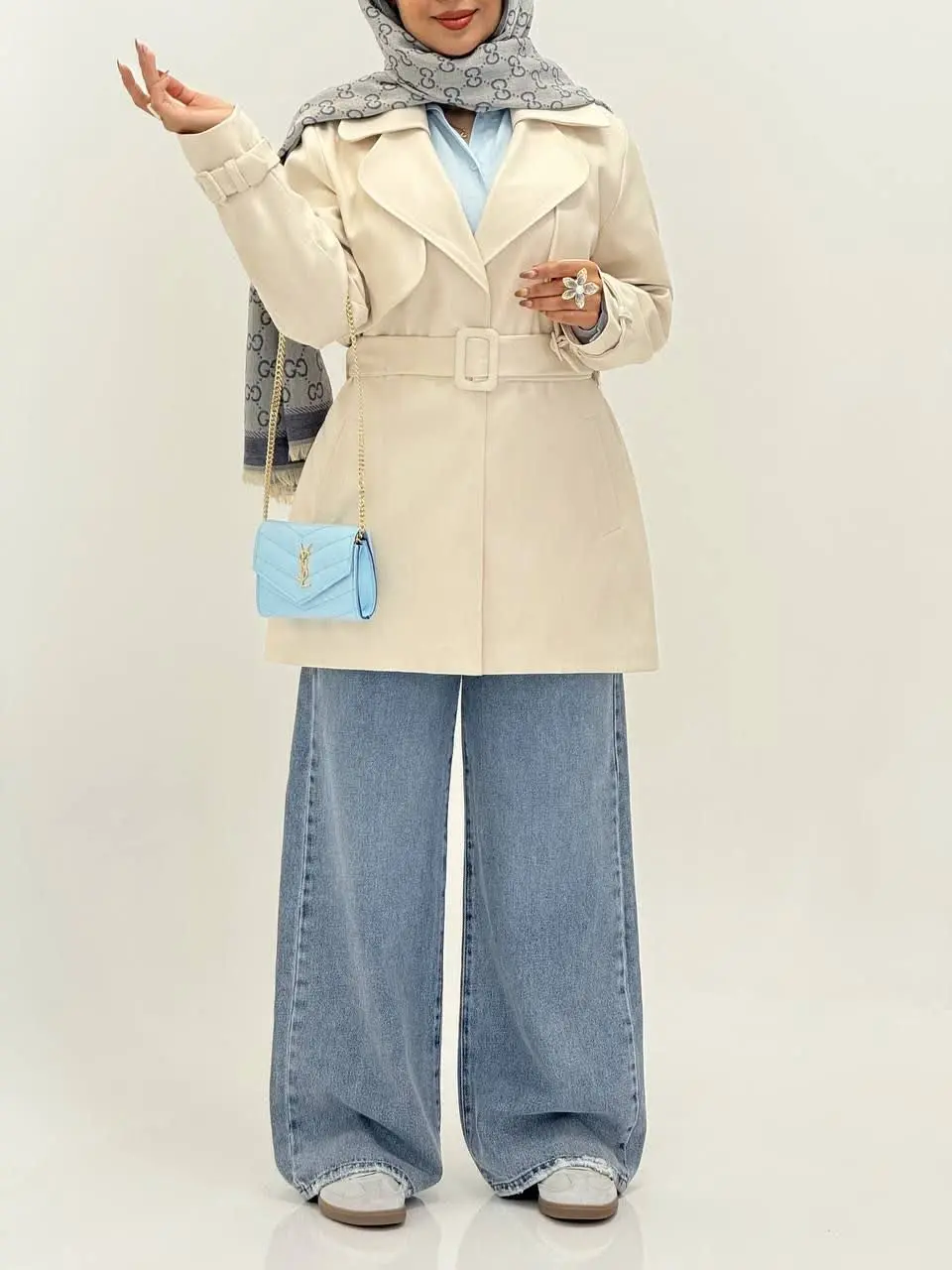 3563-بارونی آستردار تینا