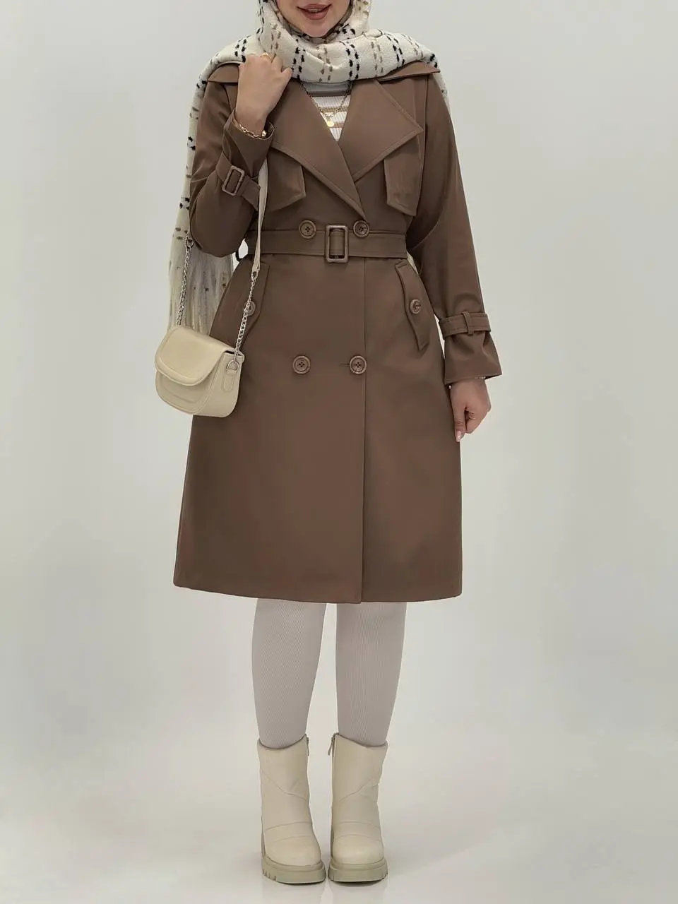 3589-بارونی آستردار پاییزان ( ایراددار )