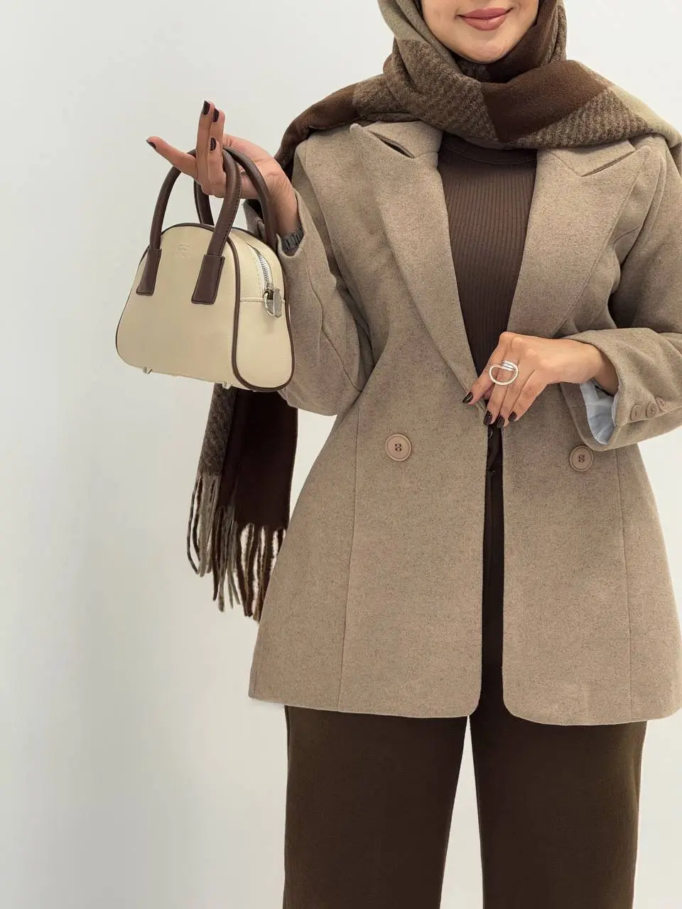 3596-پالتو فوتر ماهک