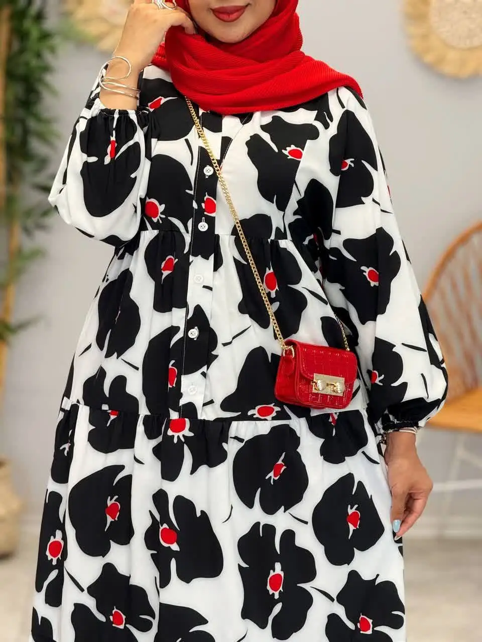 3344-پیراهن گلوریا (ایراد دار)