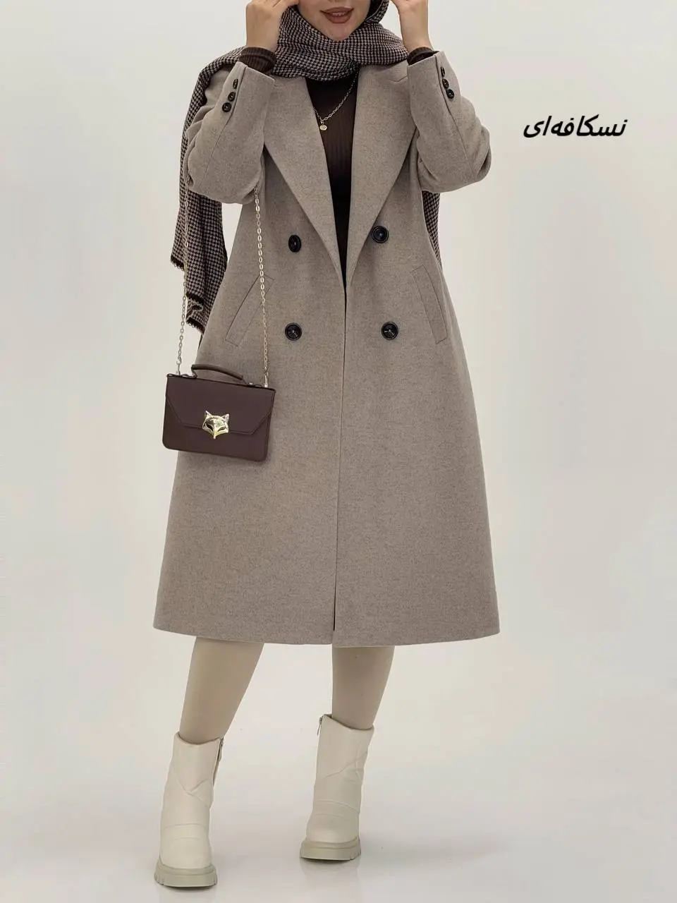 3567-پالتو فوتر قاصدک