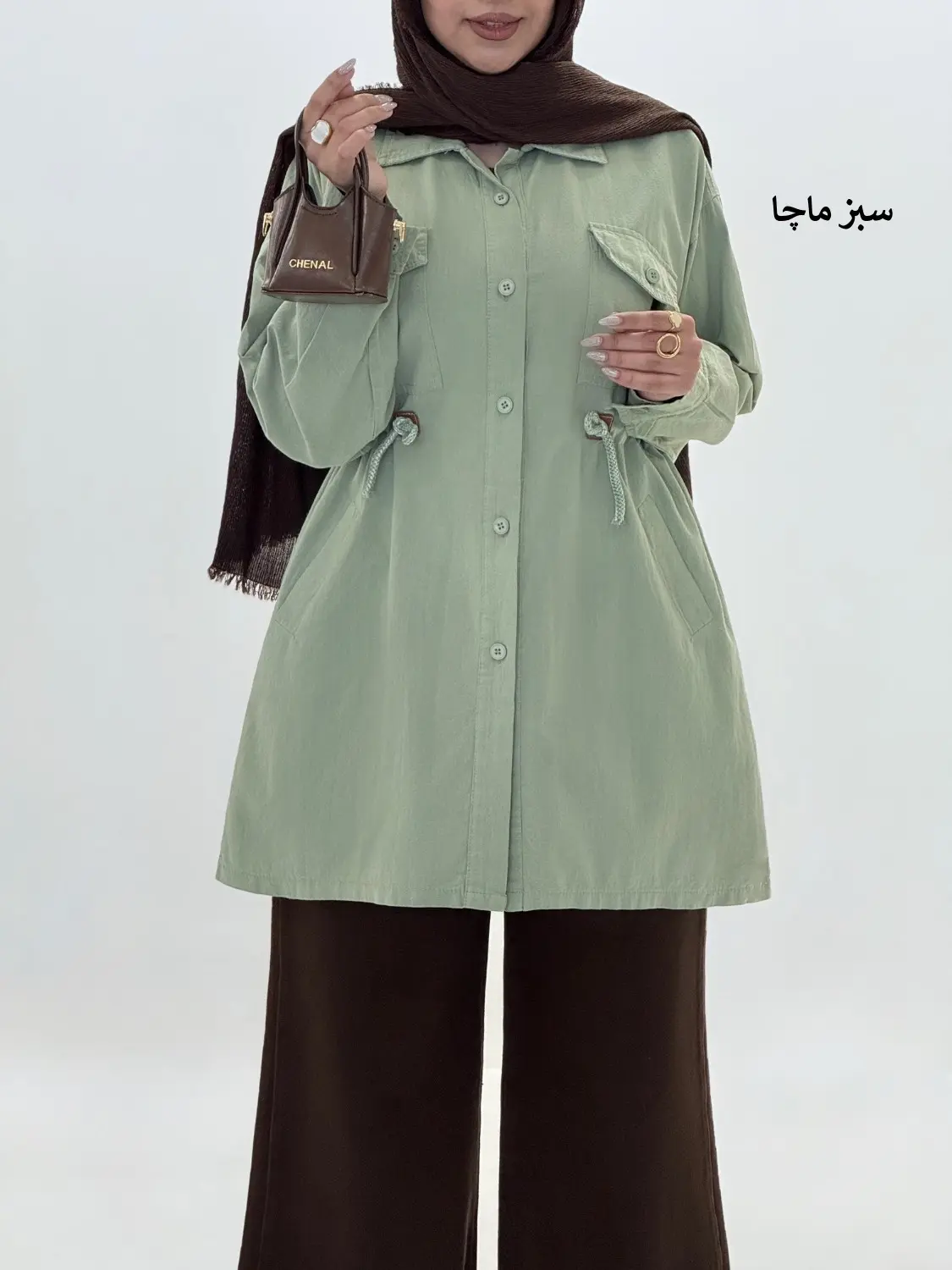 4353 - مانتو لینن اردیبهشت