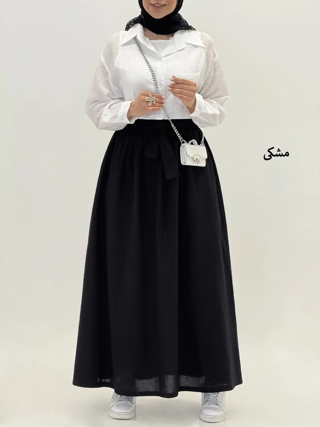 4۲۵۱ - دامن لینن الا