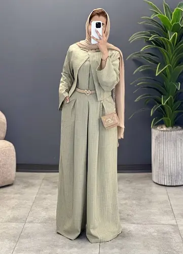 3444-ست اورال و شومیز گلدیس ( ایراد دار)