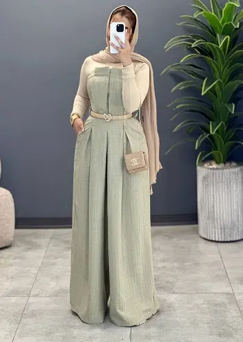 3444-ست اورال و شومیز گلدیس ( ایراد دار)