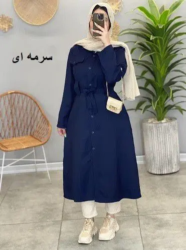 3446-مانتو دانشجویی پریا (ایراد دار)