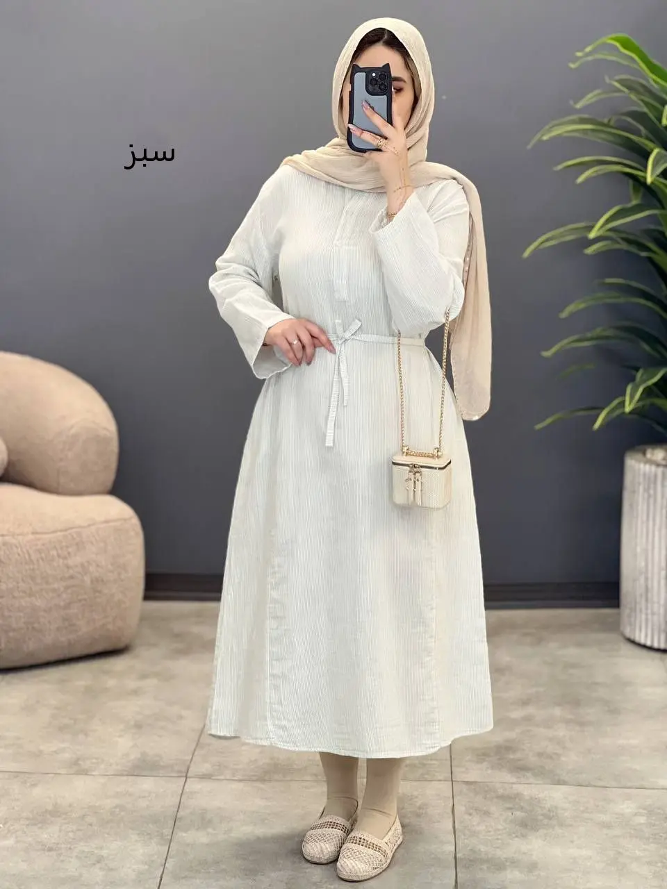 3449-پیراهن نیلا (ایراد دار)