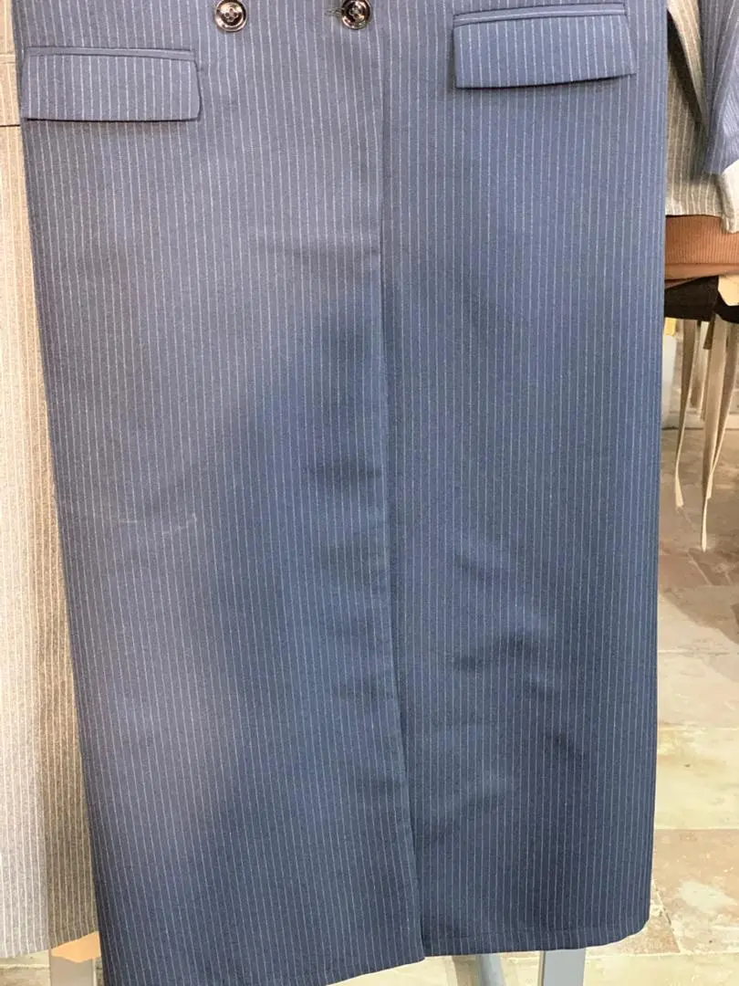 1539-ست سه تیکه بلند دیپلمات (ایراددار)