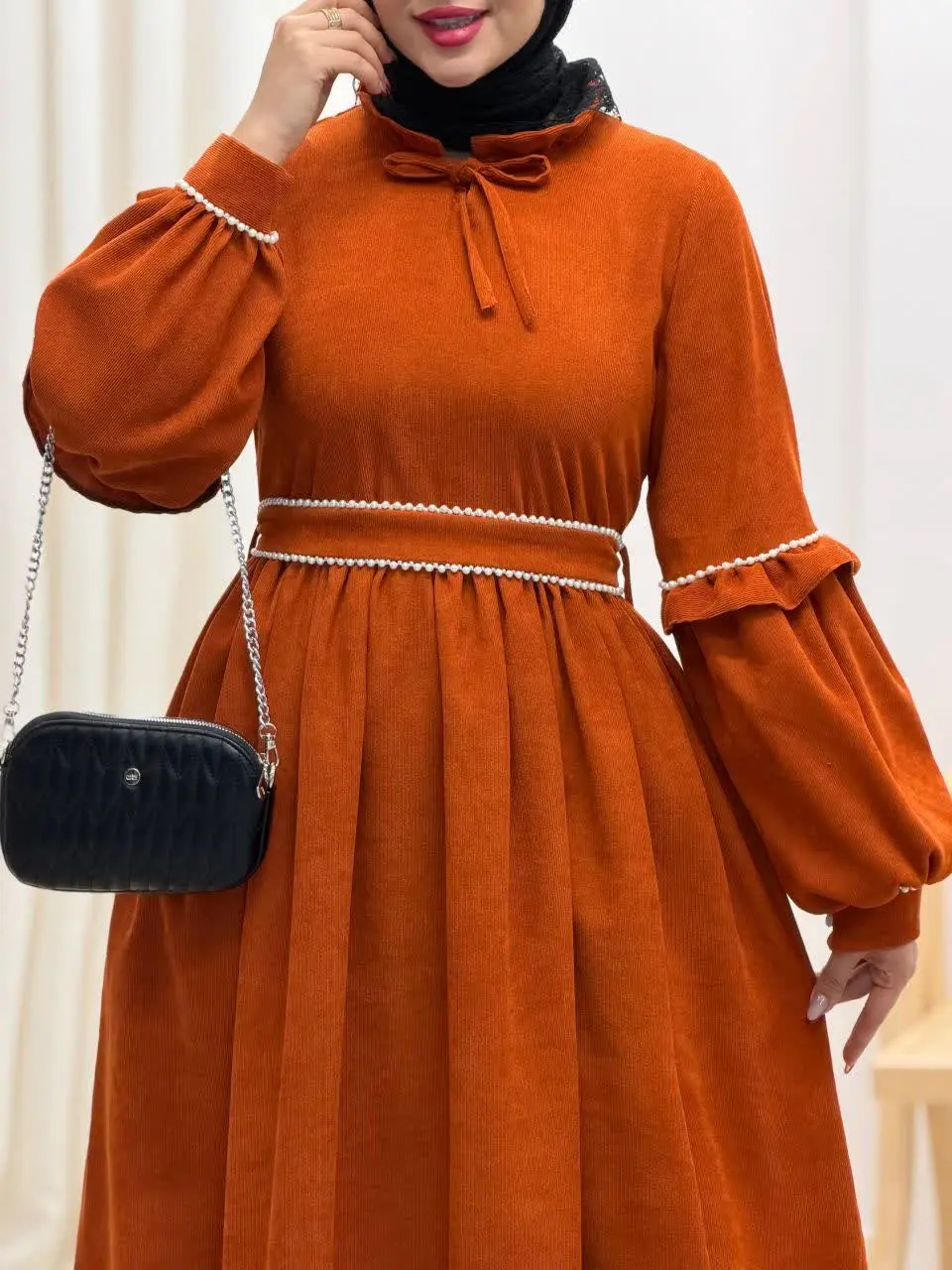 3914- پیراهن انار (ایراددار)