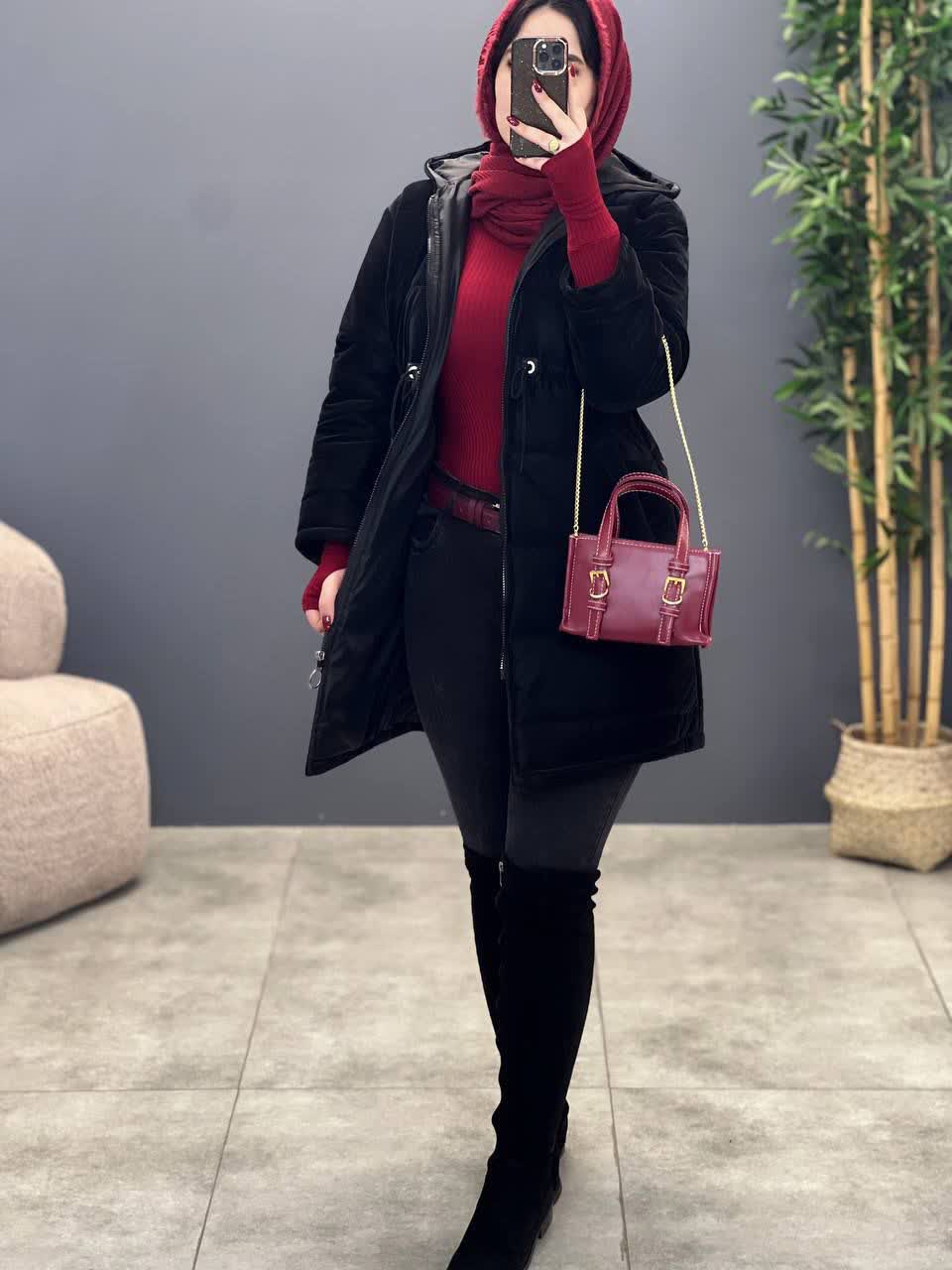 کاپشن بلند کایلی