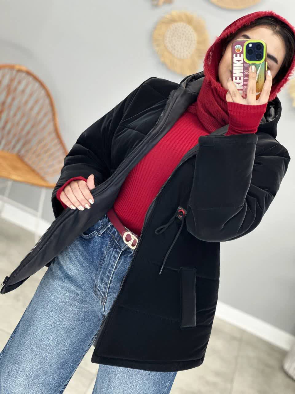 کاپشن سیلیکونی آلما