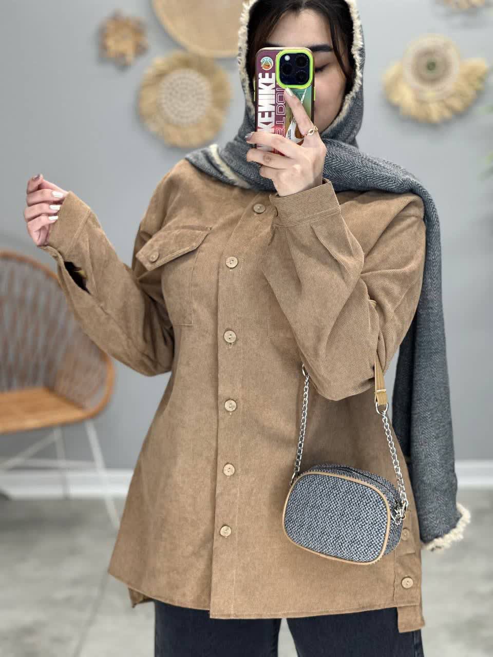 1850- مانتو شومیزی کبریتی