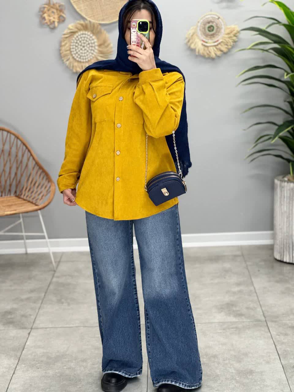 1850- مانتو شومیزی کبریتی