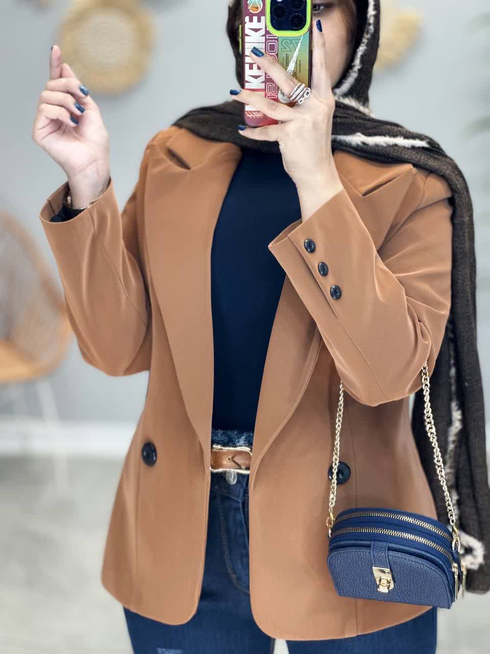 1851- پالتو چرم ماهرخ