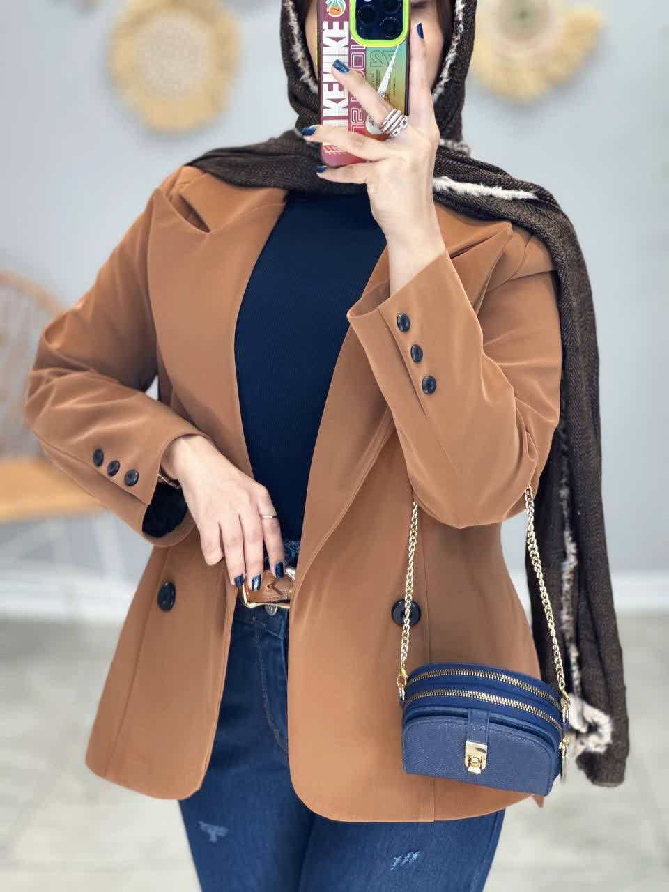 1851- پالتو چرم ماهرخ