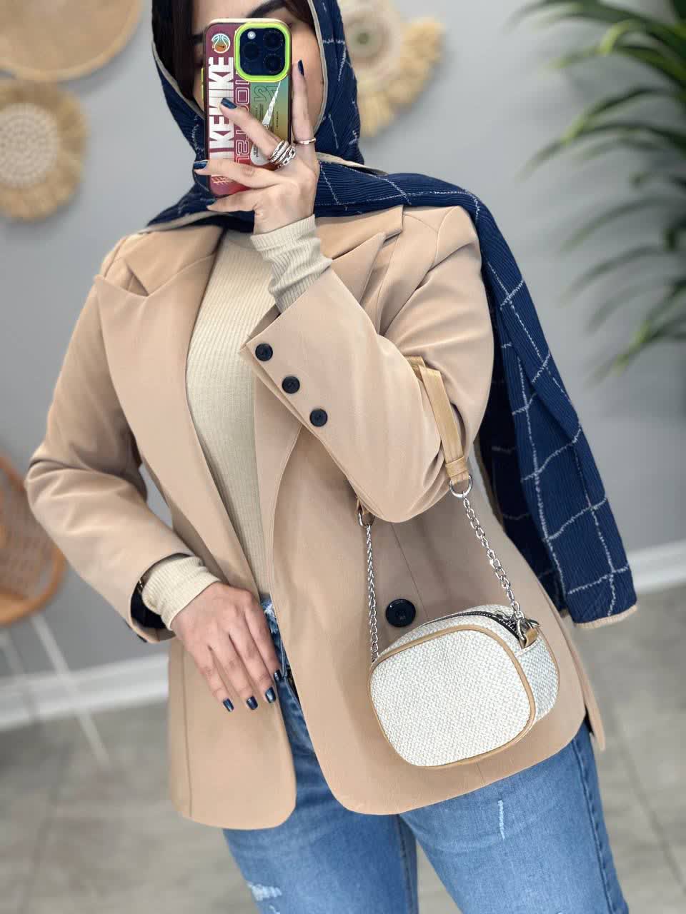 1851- پالتو چرم ماهرخ