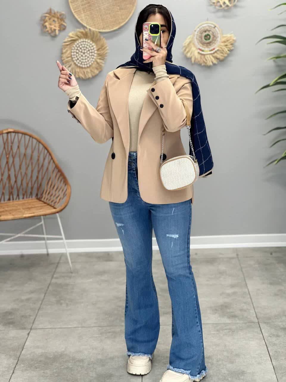 1851- پالتو چرم ماهرخ