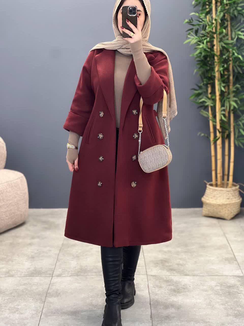 1853- پالتو آستردار آهو