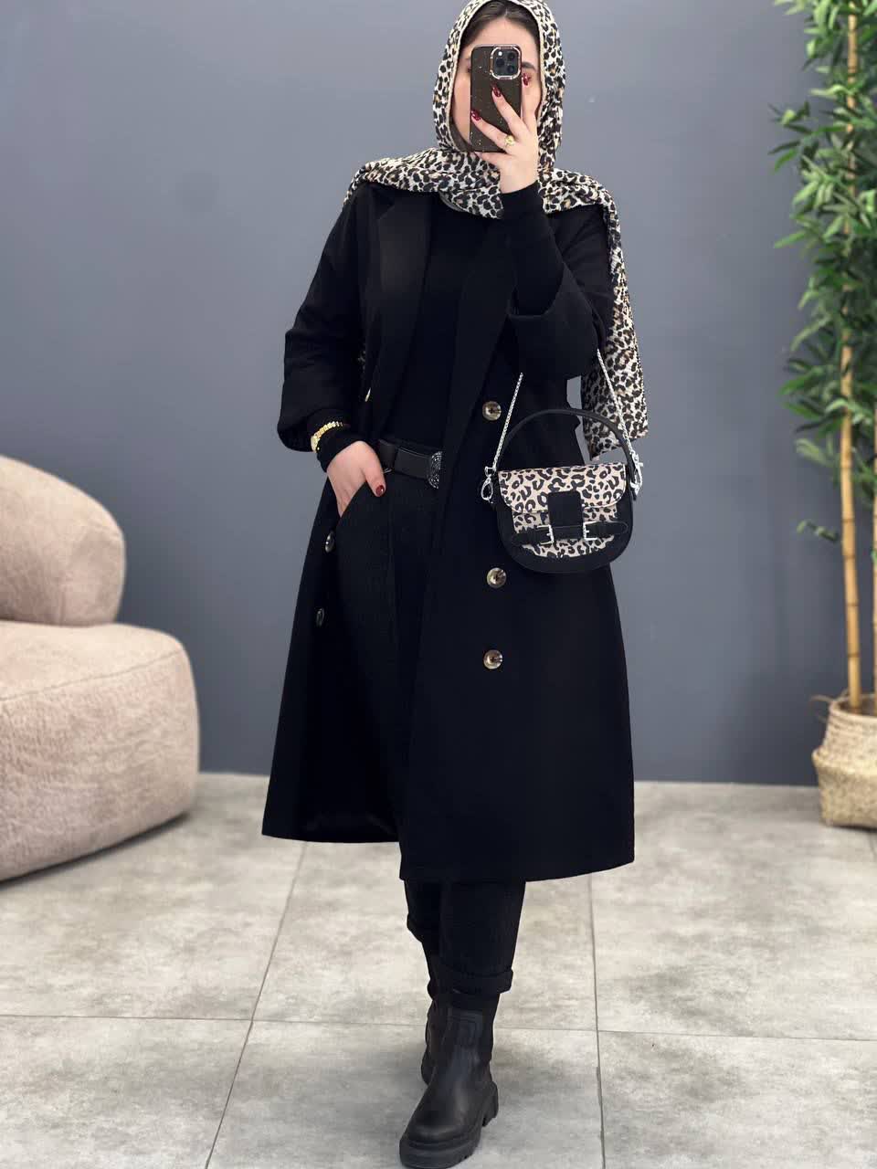 1853- پالتو آستردار آهو