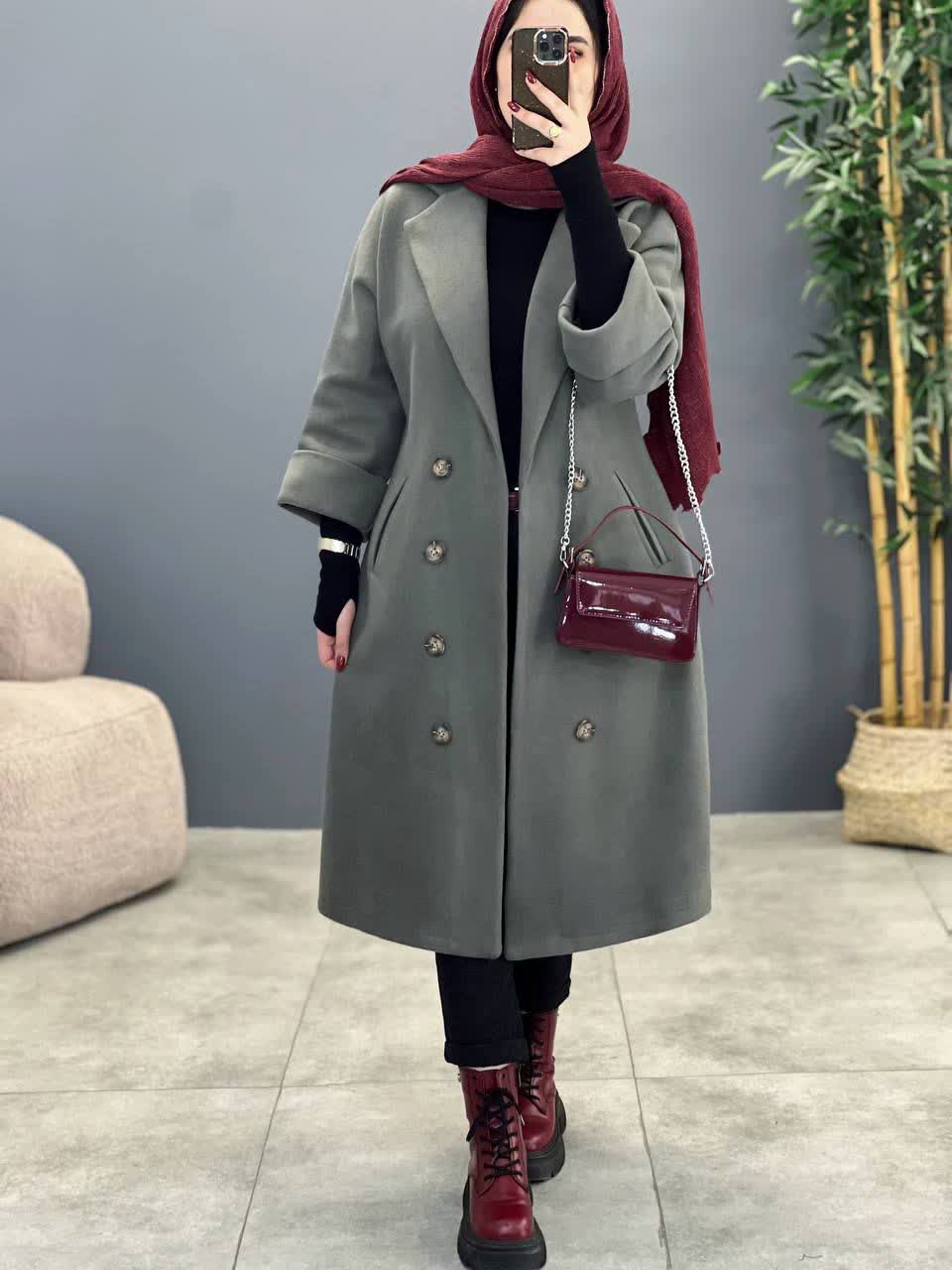 1853- پالتو آستردار آهو