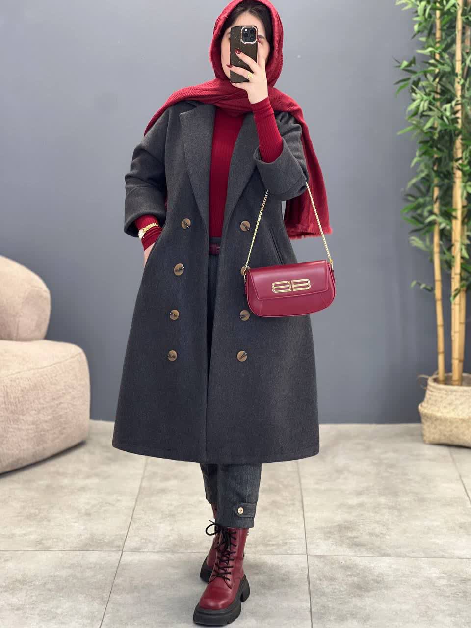 1853- پالتو آستردار آهو