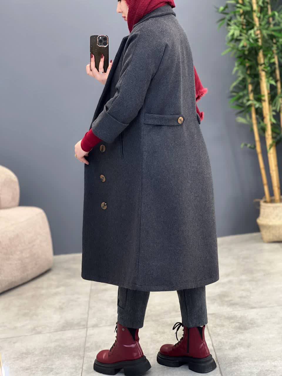 1853- پالتو آستردار آهو