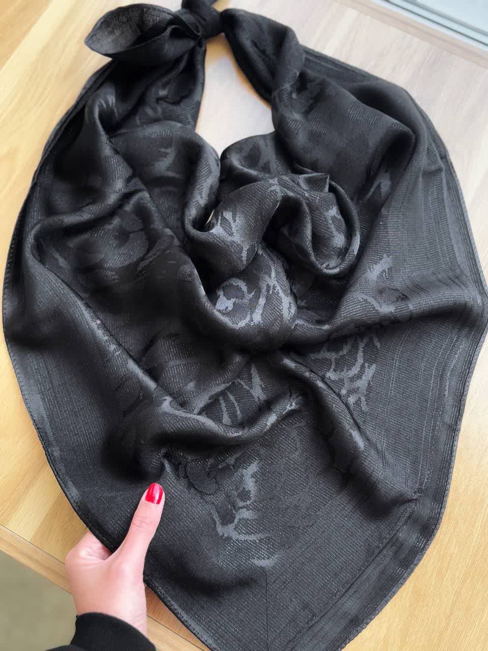 1862- روسری ژاکارد ابریشم