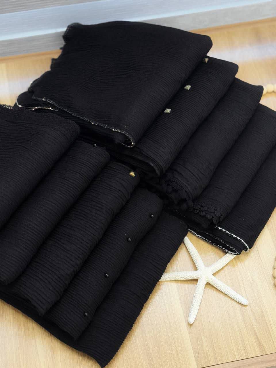 1866- شال میکس مشکی