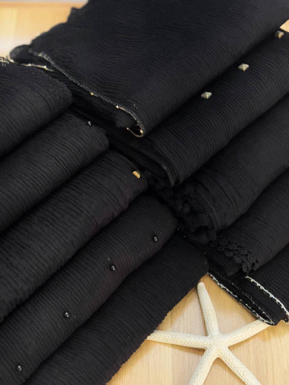 1866- شال میکس مشکی