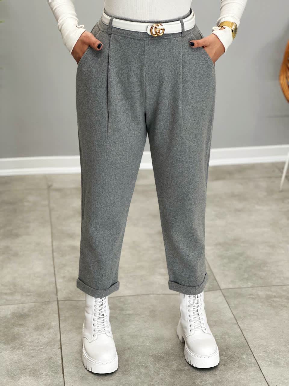 1868-شلوار مام استایل فوتر