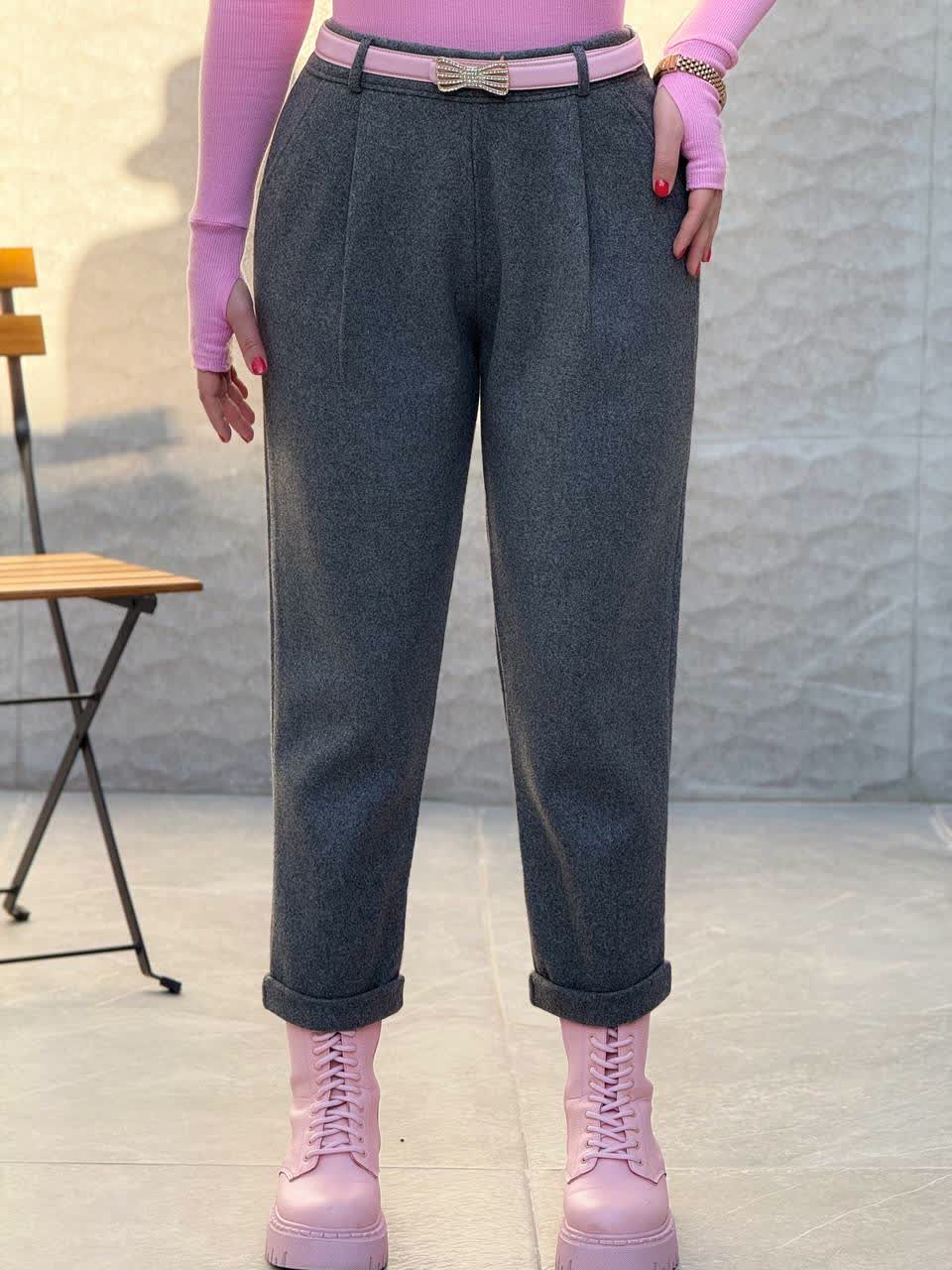 1868-شلوار مام استایل فوتر