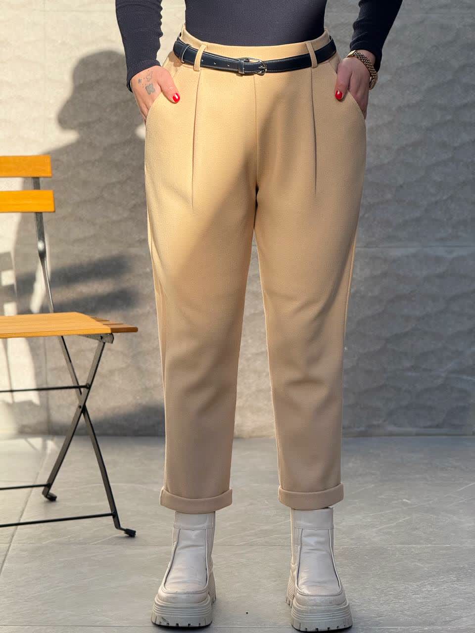 1868-شلوار مام استایل فوتر