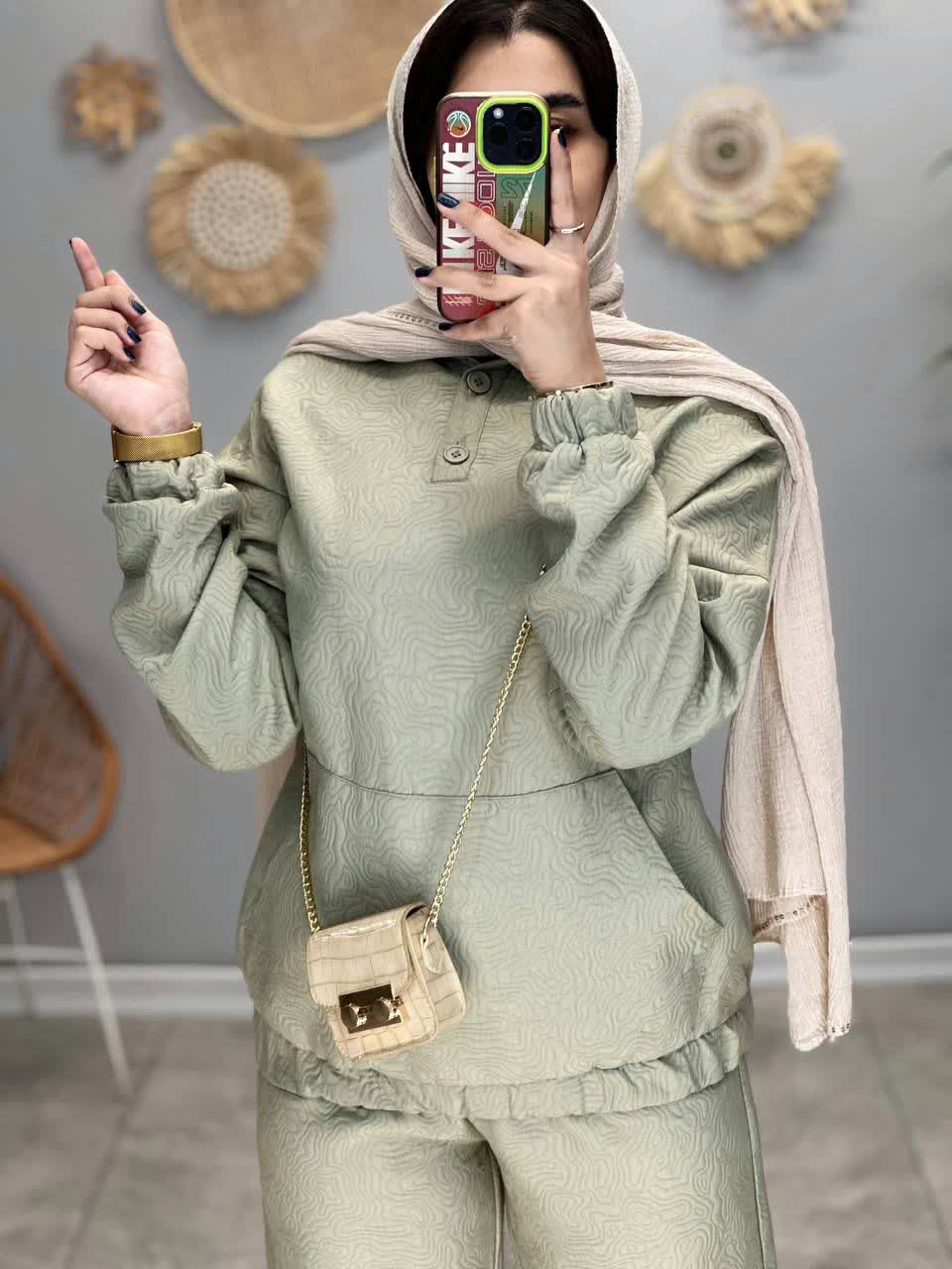 1873- ست اسپرت هودی و شلوار ناتالی