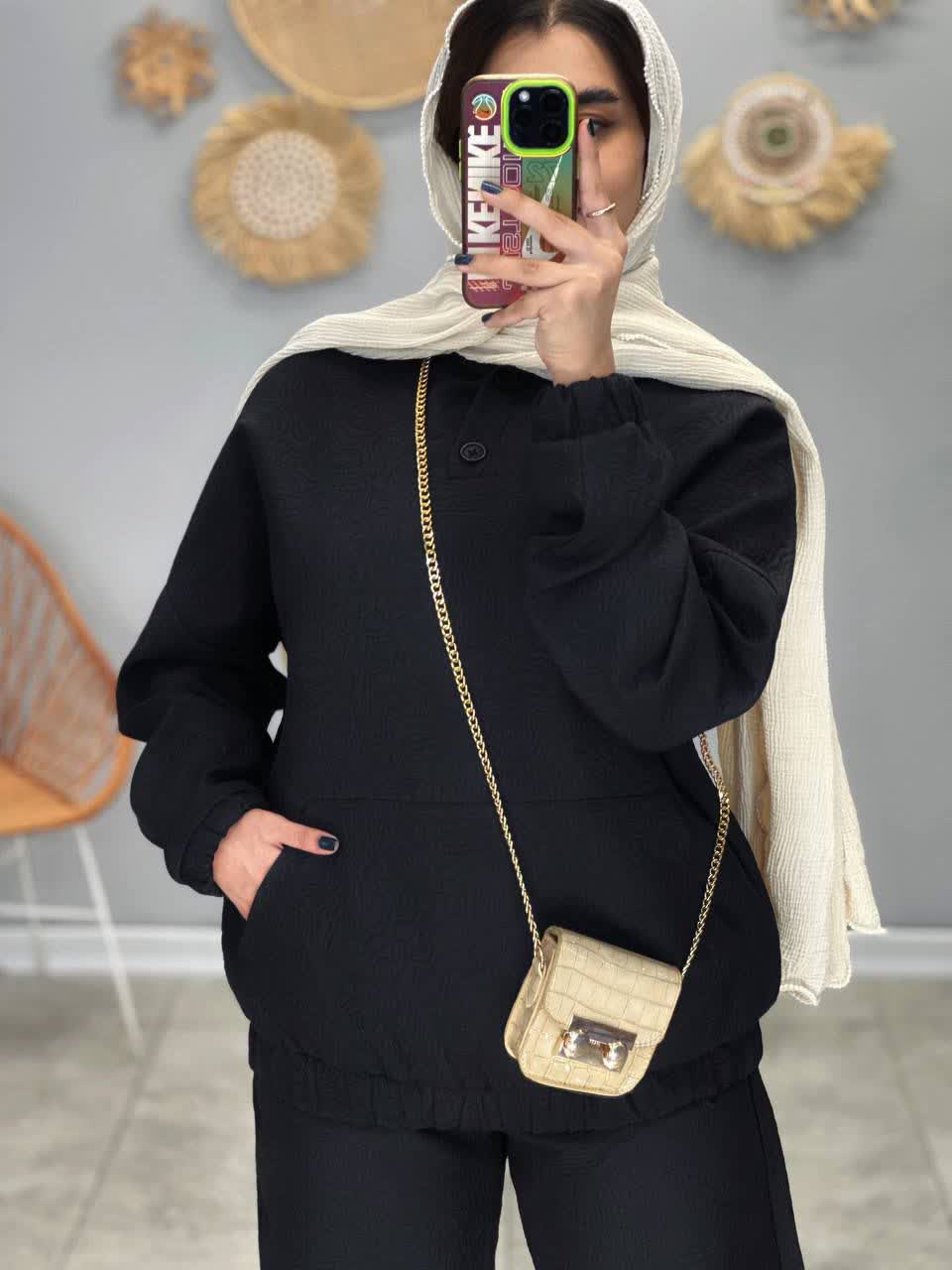 1873- ست اسپرت هودی و شلوار ناتالی