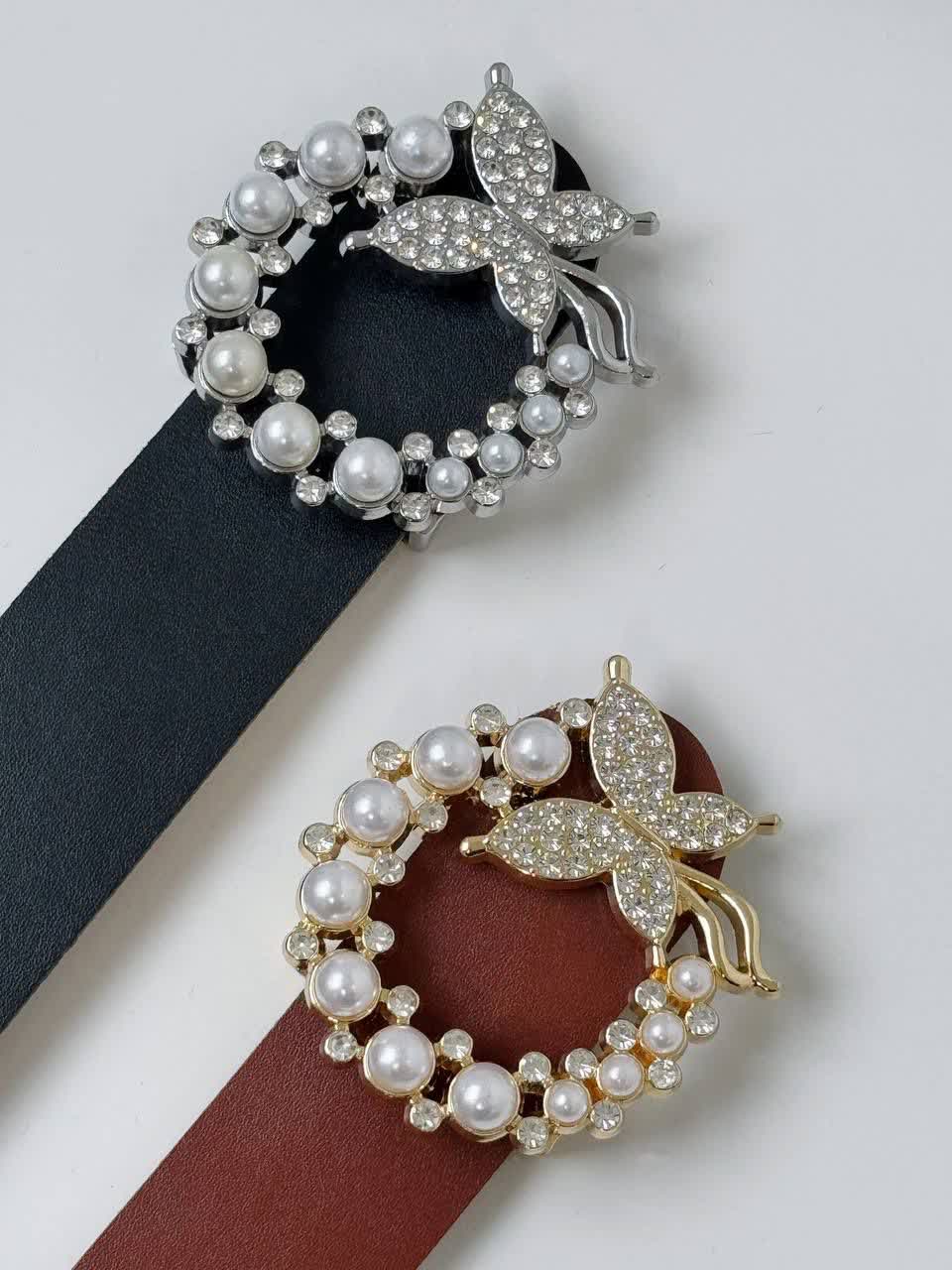 1885- کمربند فول نگین پروانه