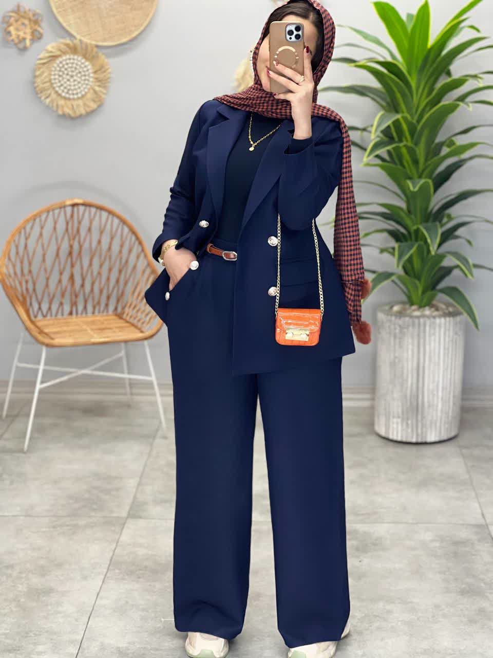 1185- کت و شلوار پینار