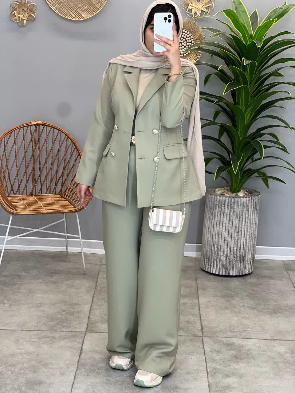 1185- کت و شلوار پینار