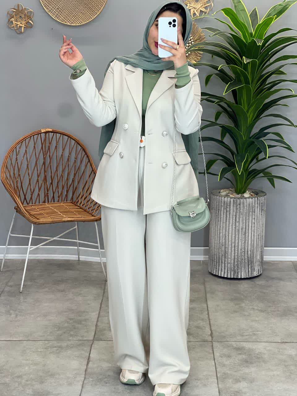 1185- کت و شلوار پینار