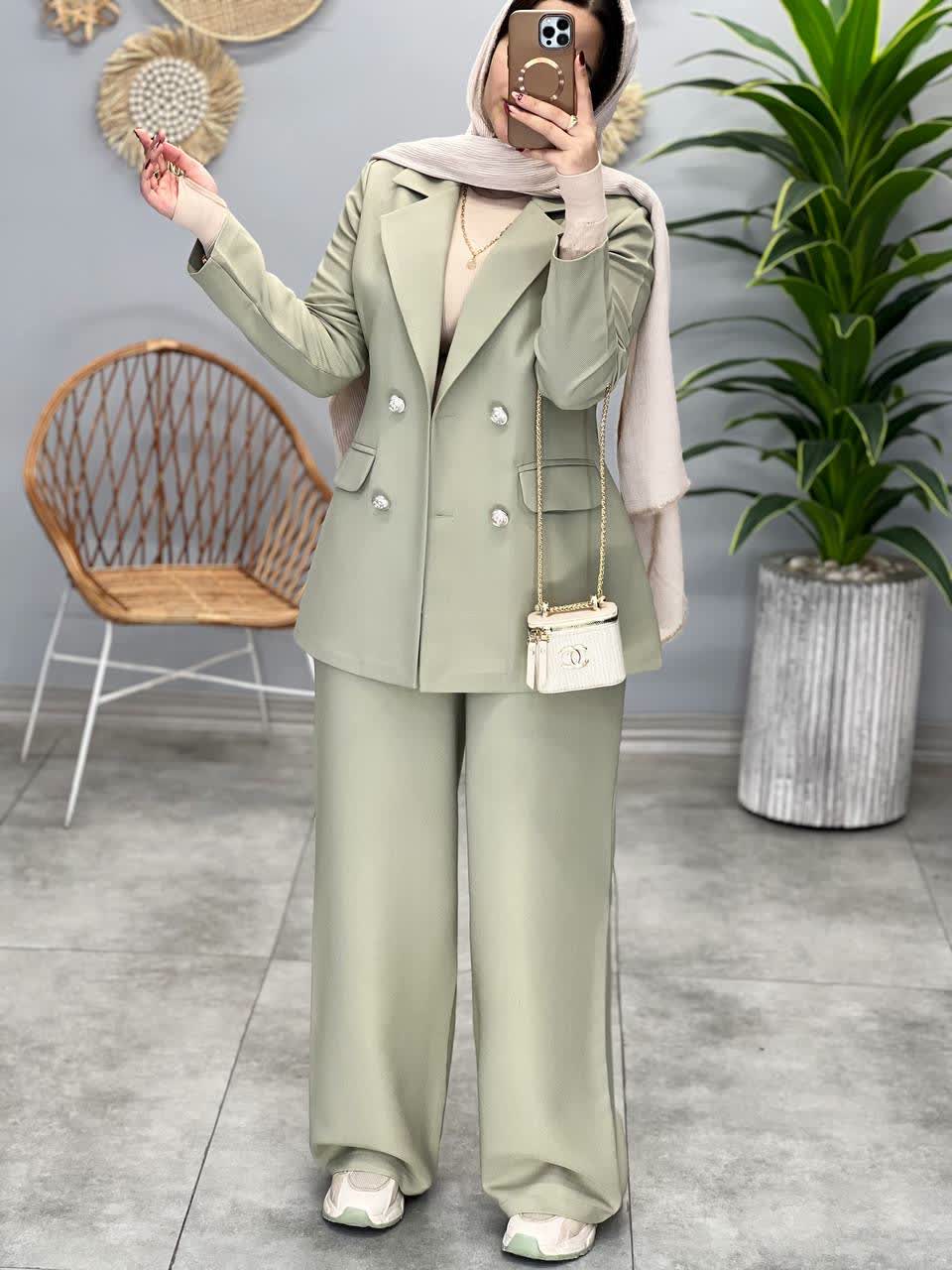 1185- کت و شلوار پینار