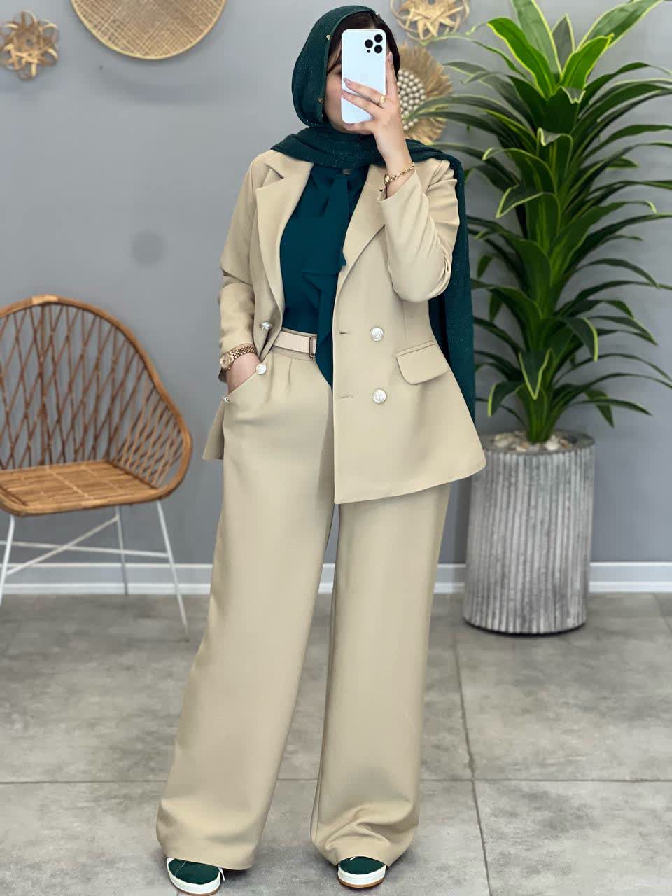 1185- کت و شلوار پینار