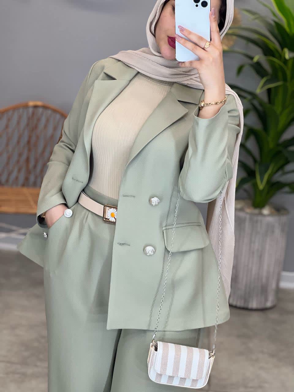 1185- کت و شلوار پینار