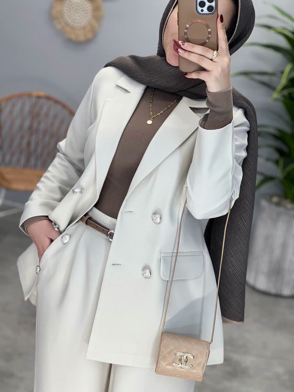 1185- کت و شلوار پینار