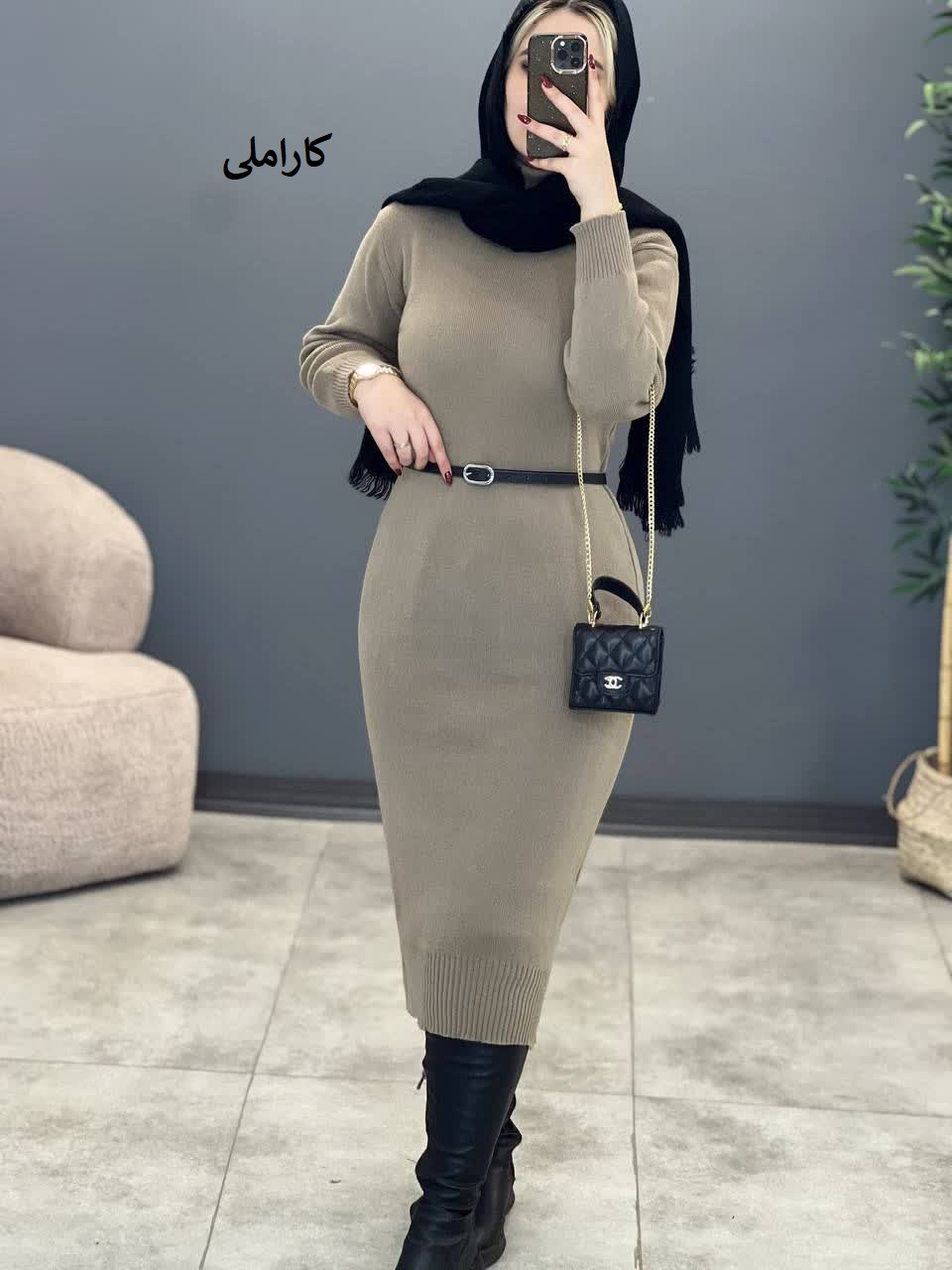 1898-بافت ماکسی نگار