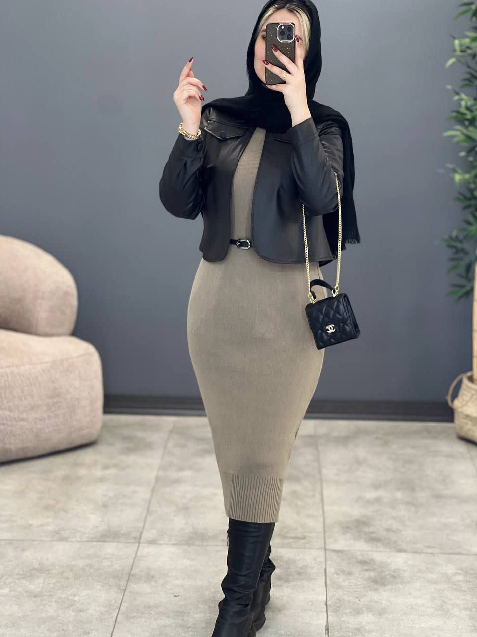 1898-بافت ماکسی نگار