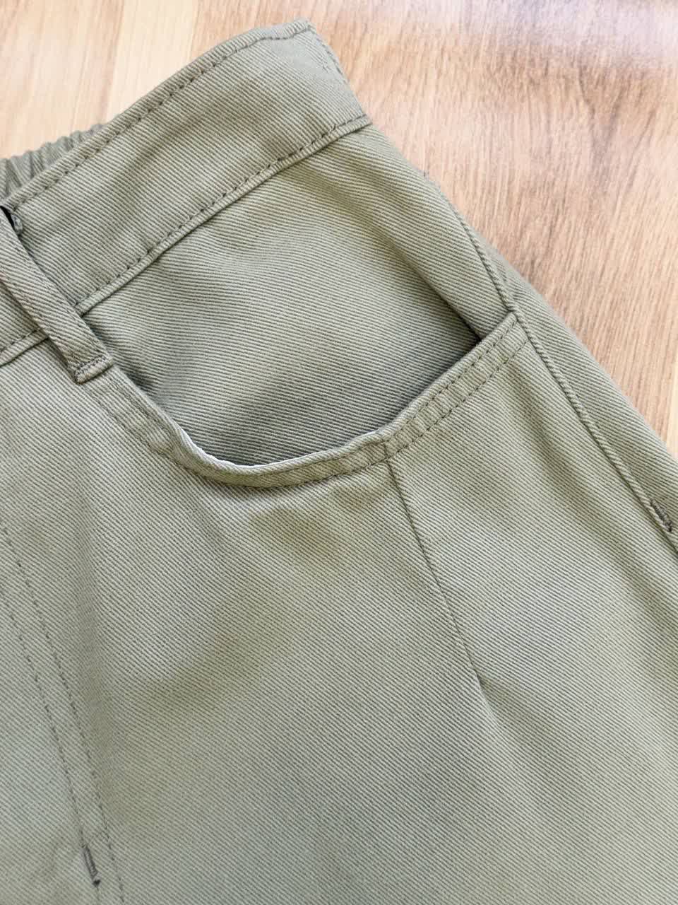 1952- شلوار مام فیت کتان